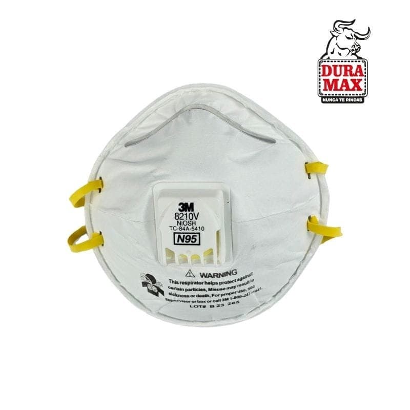 Respirador Con Válvula 3M 8210V