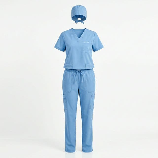 Set Scrubs Medico Unisex (Camisa + Pantalon)